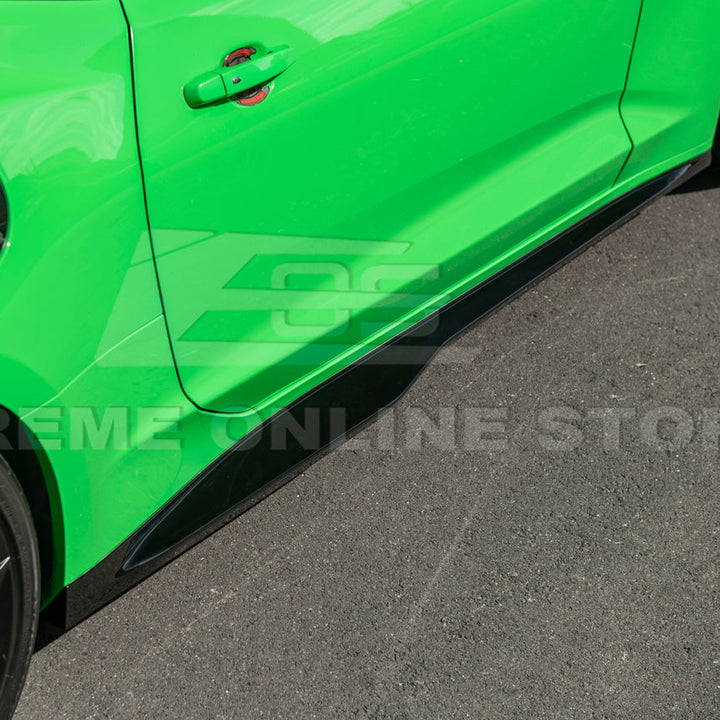 2016-18 Camaro LT LS RS l ZL1 Style Front Lip Splitter &amp; Side Skirt
