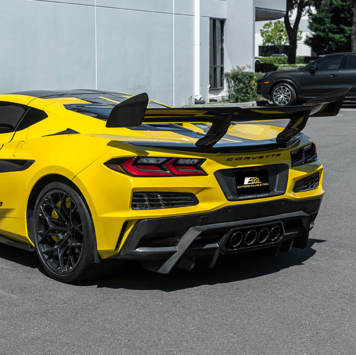 Corvette C8 Z06 Extended V2 Rear Mud Flaps Splash Guards