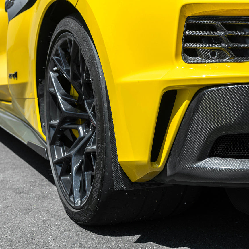 Corvette C8 Z06 Extended V2 Mud Flaps Guards