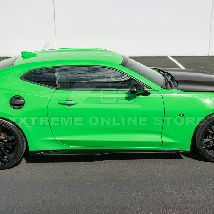 2016-18 Camaro LT LS RS l ZL1 Style Front Lip Splitter &amp; Side Skirt