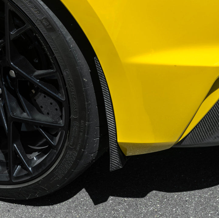Corvette C8 Z06 Extended V2 Mud Flaps Guards