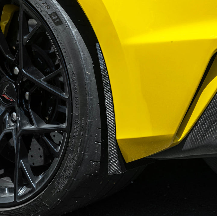 Corvette C8 Z06 Extended V2 Mud Flaps Guards