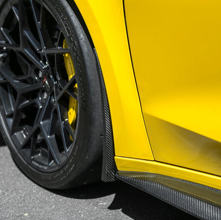 Corvette C8 Z06 Extended V2 Mud Flaps Guards