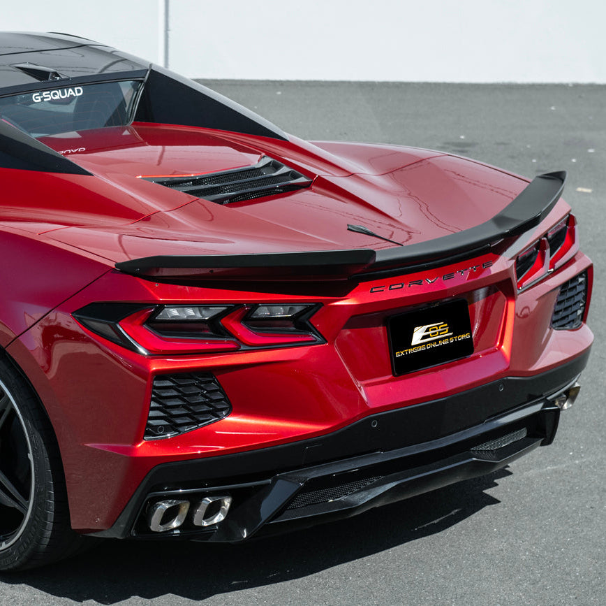 Corvette C8 Stingray | Z06 Style Wickerbill Rear Trunk Spoiler