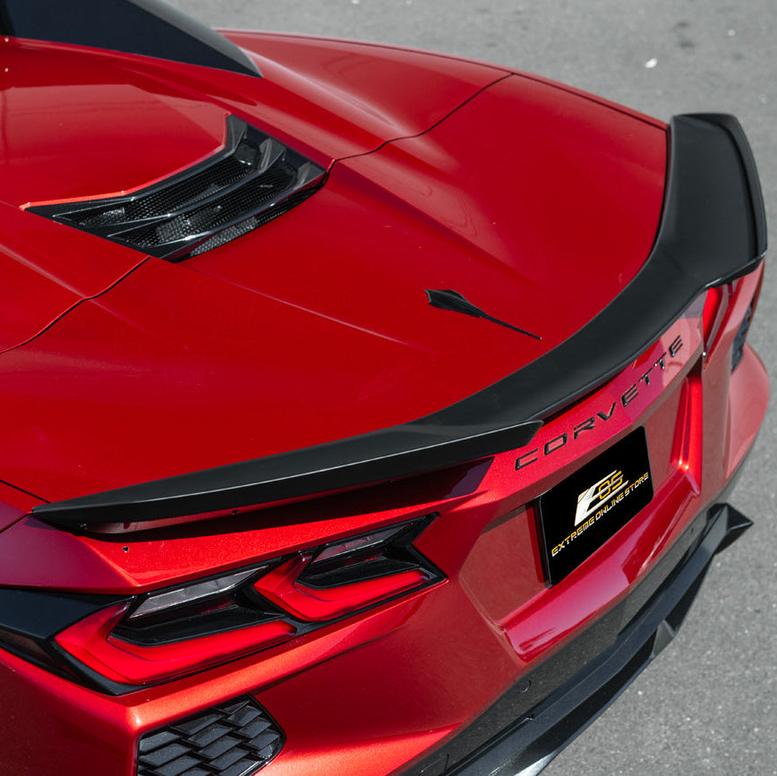 Corvette C8 Stingray | Z06 Style Wickerbill Rear Trunk Spoiler