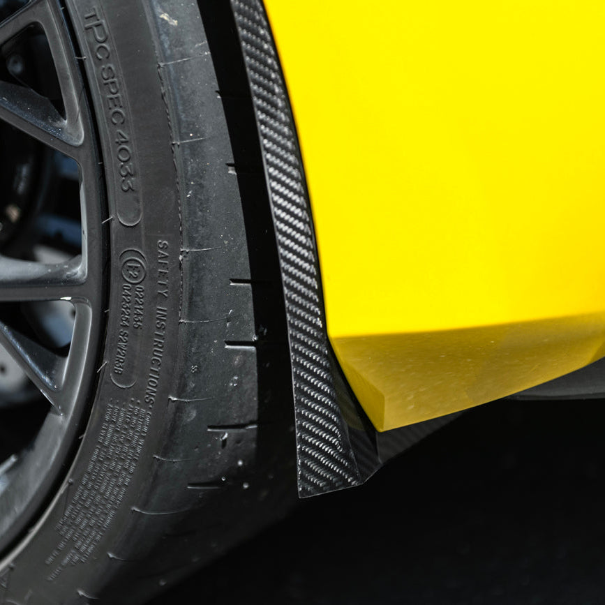 Corvette C8 Z06 Extended V2 Mud Flaps Guards