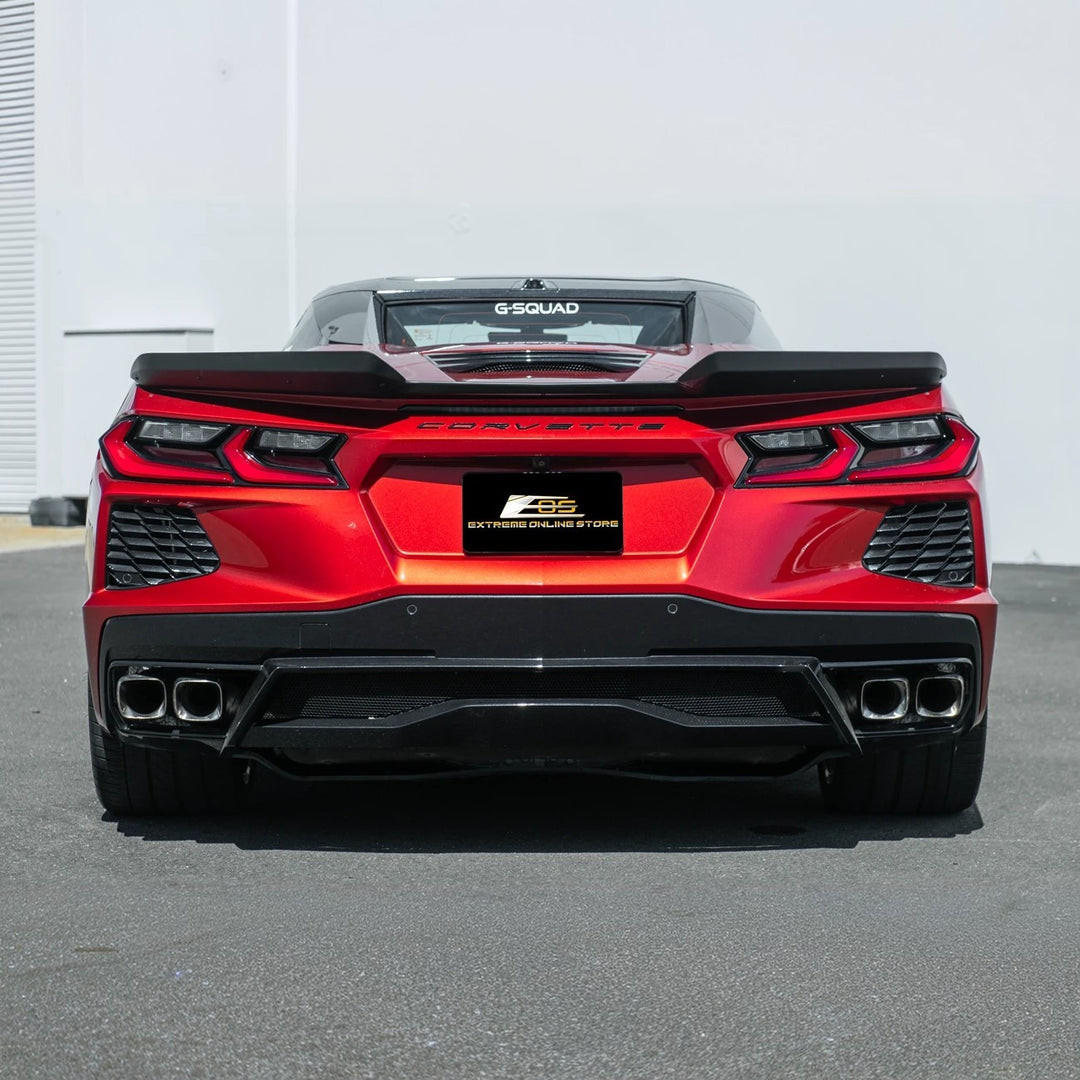 Corvette C8 Stingray | Z06 Style Wickerbill Rear Trunk Spoiler