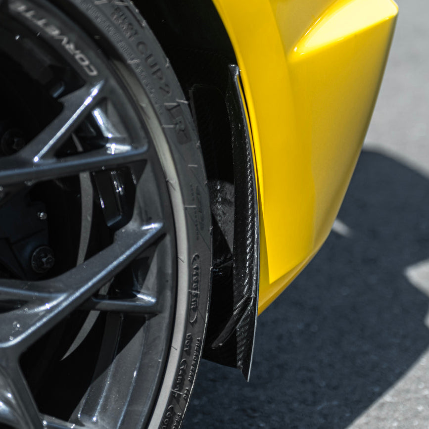 Corvette C8 Z06 Extended V2 Mud Flaps Guards