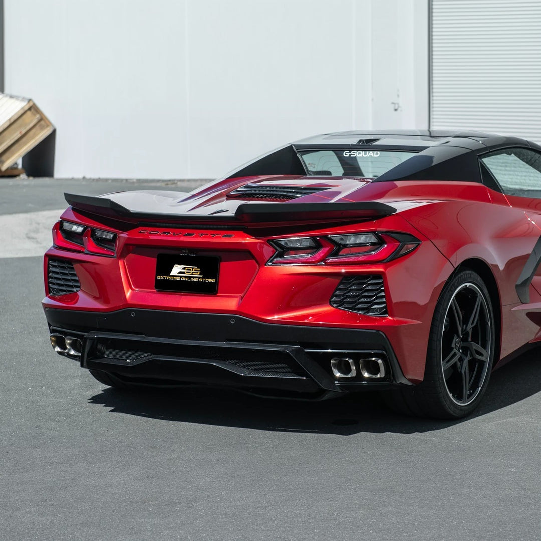 Corvette C8 Stingray | Z06 Style Wickerbill Rear Trunk Spoiler