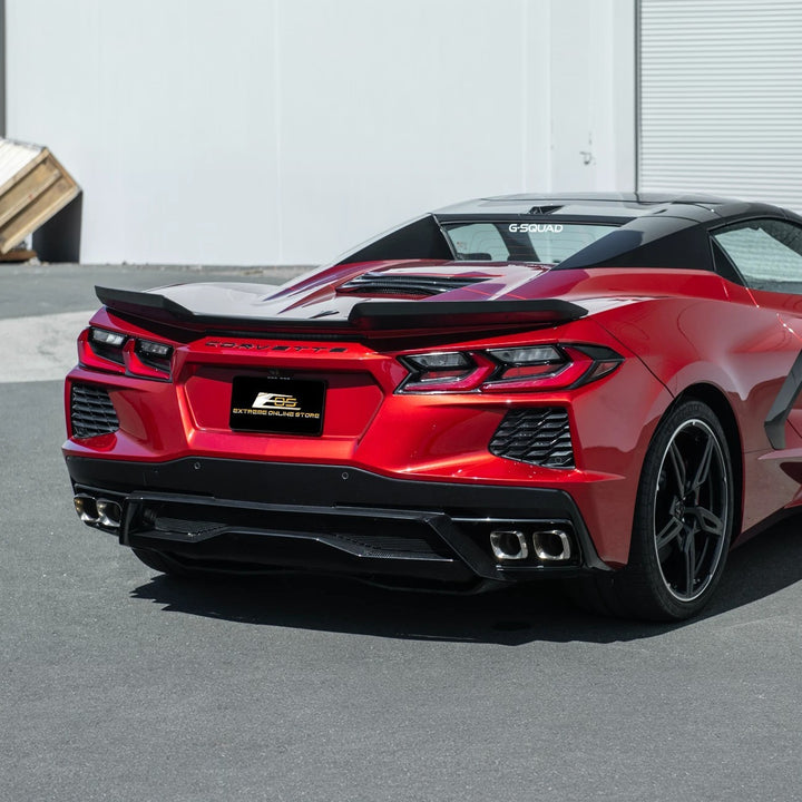 Corvette C8 Stingray | Z06 Style Wickerbill Rear Trunk Spoiler