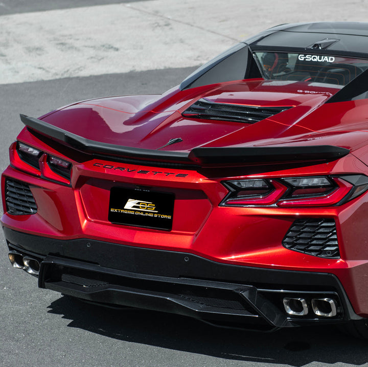 Corvette C8 Stingray | Z06 Style Wickerbill Rear Trunk Spoiler