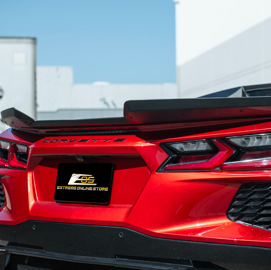 Corvette C8 Stingray | Z06 Style Wickerbill Rear Trunk Spoiler