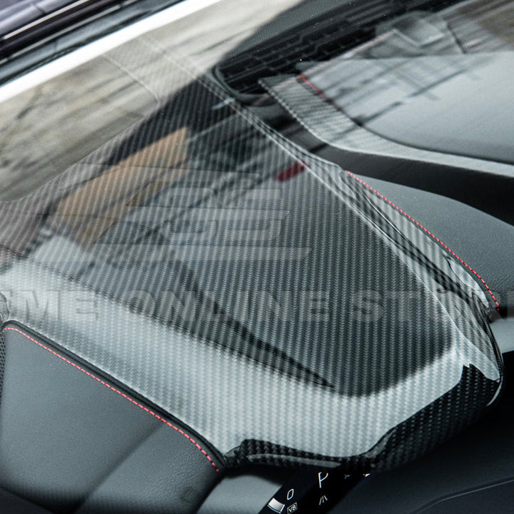 Corvette C8 DRY CARBOn FIBER Upper Dashboard Instrument Panel Cover