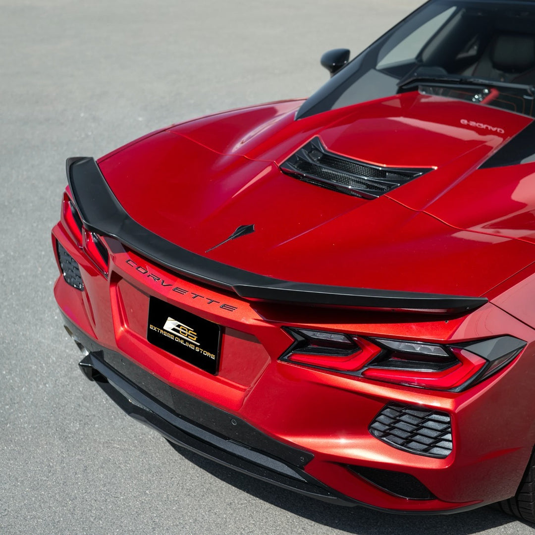 Corvette C8 Stingray | Z06 Style Wickerbill Rear Trunk Spoiler