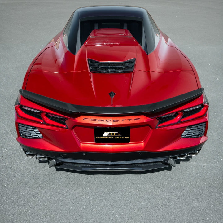 Corvette C8 Stingray | Z06 Style Wickerbill Rear Trunk Spoiler