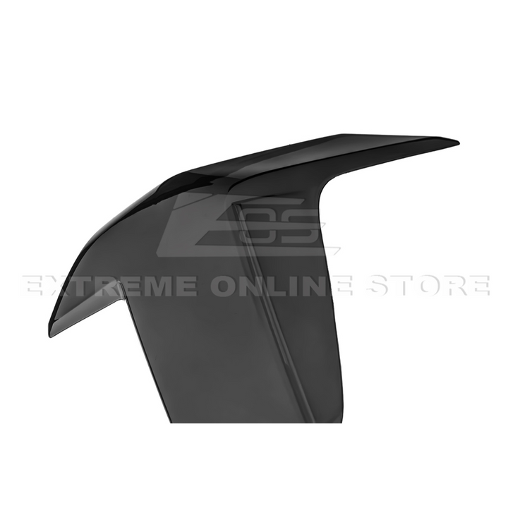 2020-Up Cadillac CT4 | SMOKE TINTED Rear Tail Light Trim Bezel Cover Pair