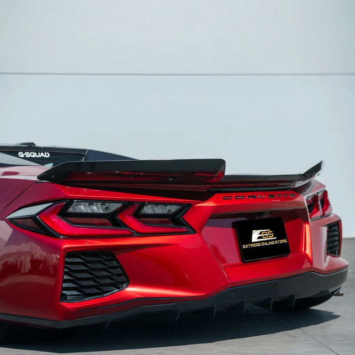 Corvette C8 Stingray | Z06 Style Wickerbill Rear Trunk Spoiler