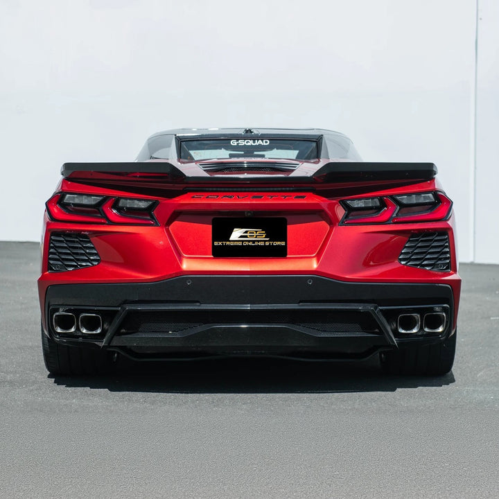 Corvette C8 Stingray | Z06 Style Wickerbill Rear Trunk Spoiler