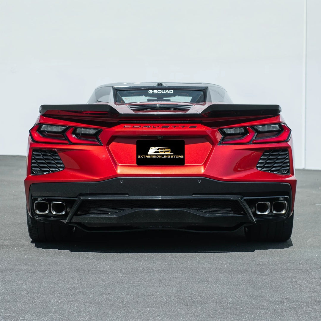 Corvette C8 Stingray | Z06 Style Wickerbill Rear Trunk Spoiler