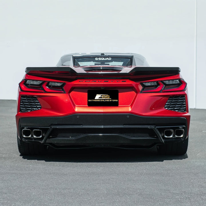 Corvette C8 Stingray | Z06 Style Wickerbill Rear Trunk Spoiler