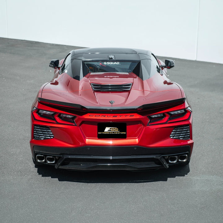 Corvette C8 Stingray | Z06 Style Wickerbill Rear Trunk Spoiler
