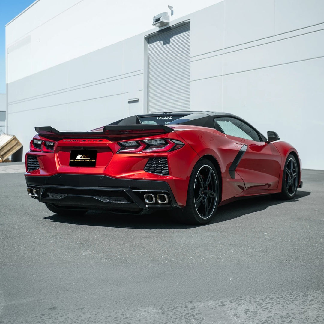 Corvette C8 Stingray | Z06 Style Wickerbill Rear Trunk Spoiler