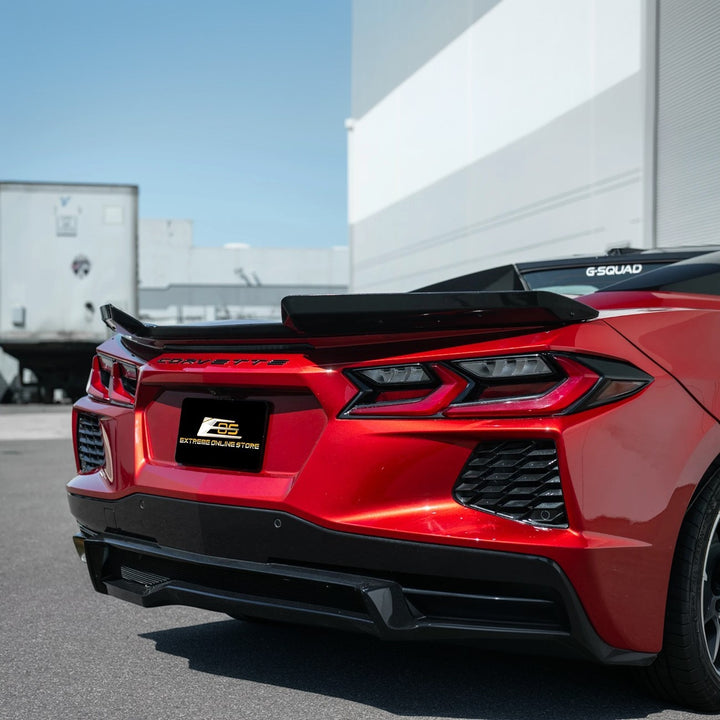 Corvette C8 Stingray | Z06 Style Wickerbill Rear Trunk Spoiler