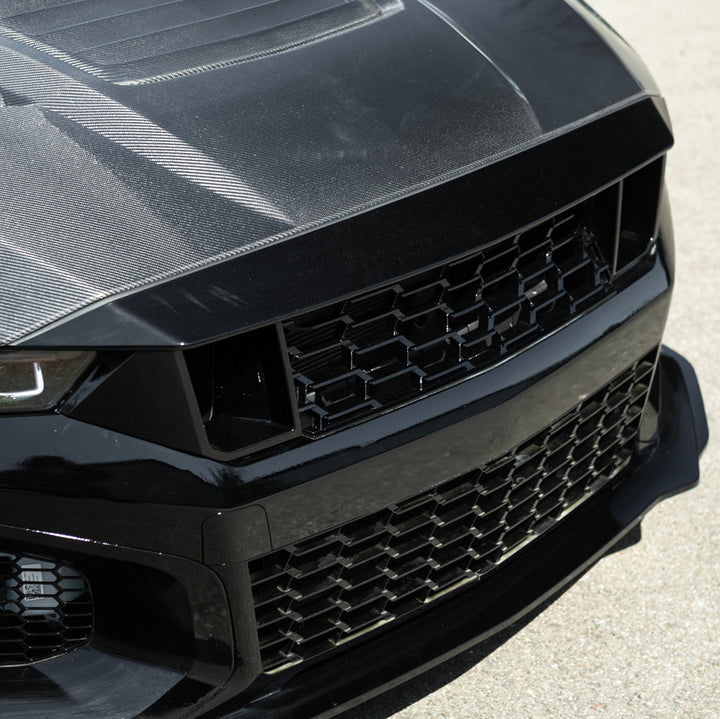 2024-Up Mustang Dark Horse SC Replacement Primed Front Bumper Cover Grille Lip (Pre-sale)