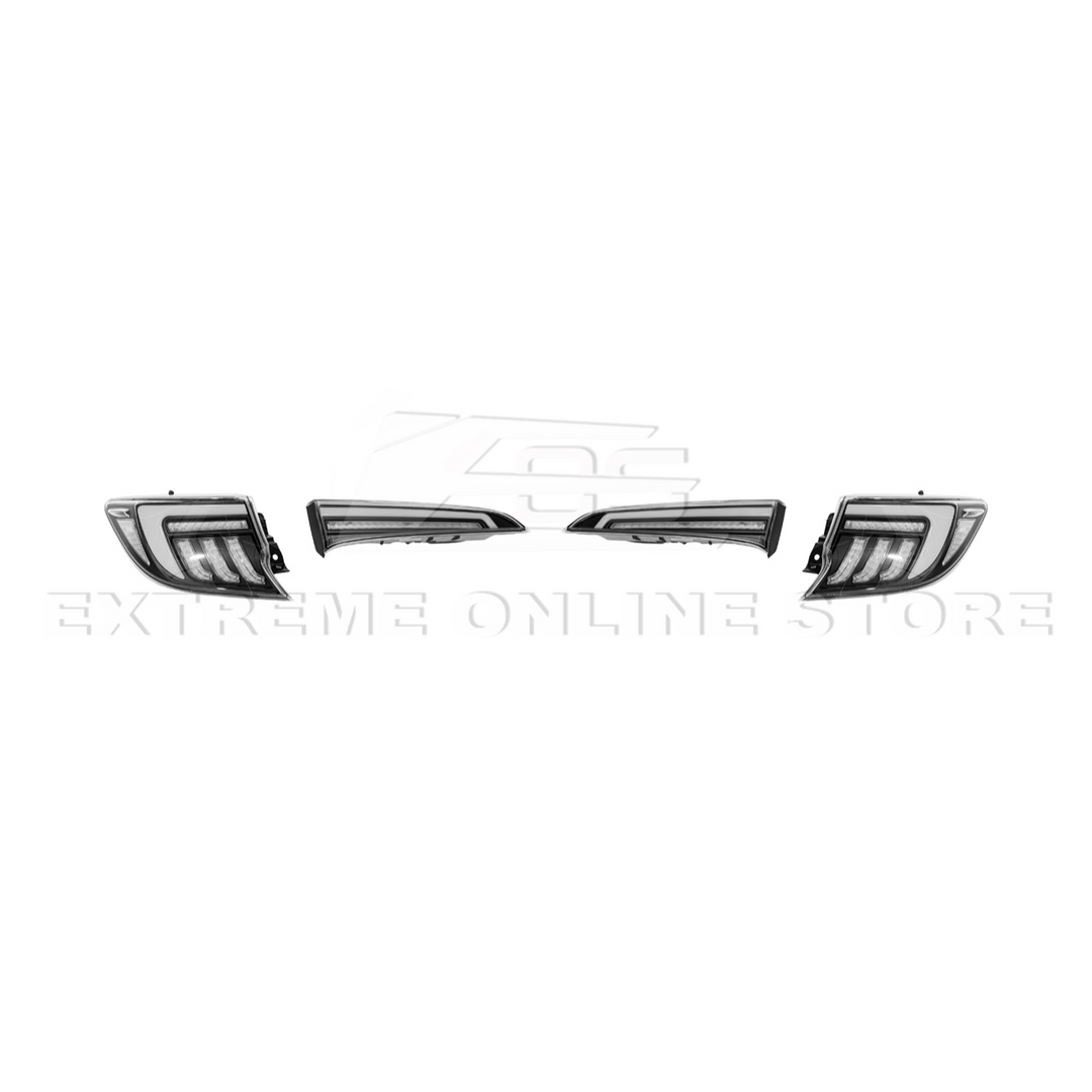 2019-Up Corolla Hatchback GR Sequential Signal LED Clear Rear Taillights