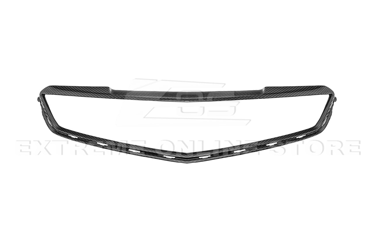 2016-19 Cadillac ATS-V Carbon Fiber Front Grille Trim Insert