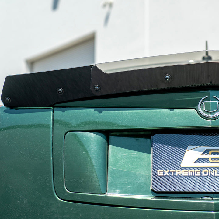2003-07 Cadillac CTS / CTS-V | Add-On Smoke Tinted Rear Spoiler Wickerbill Flap