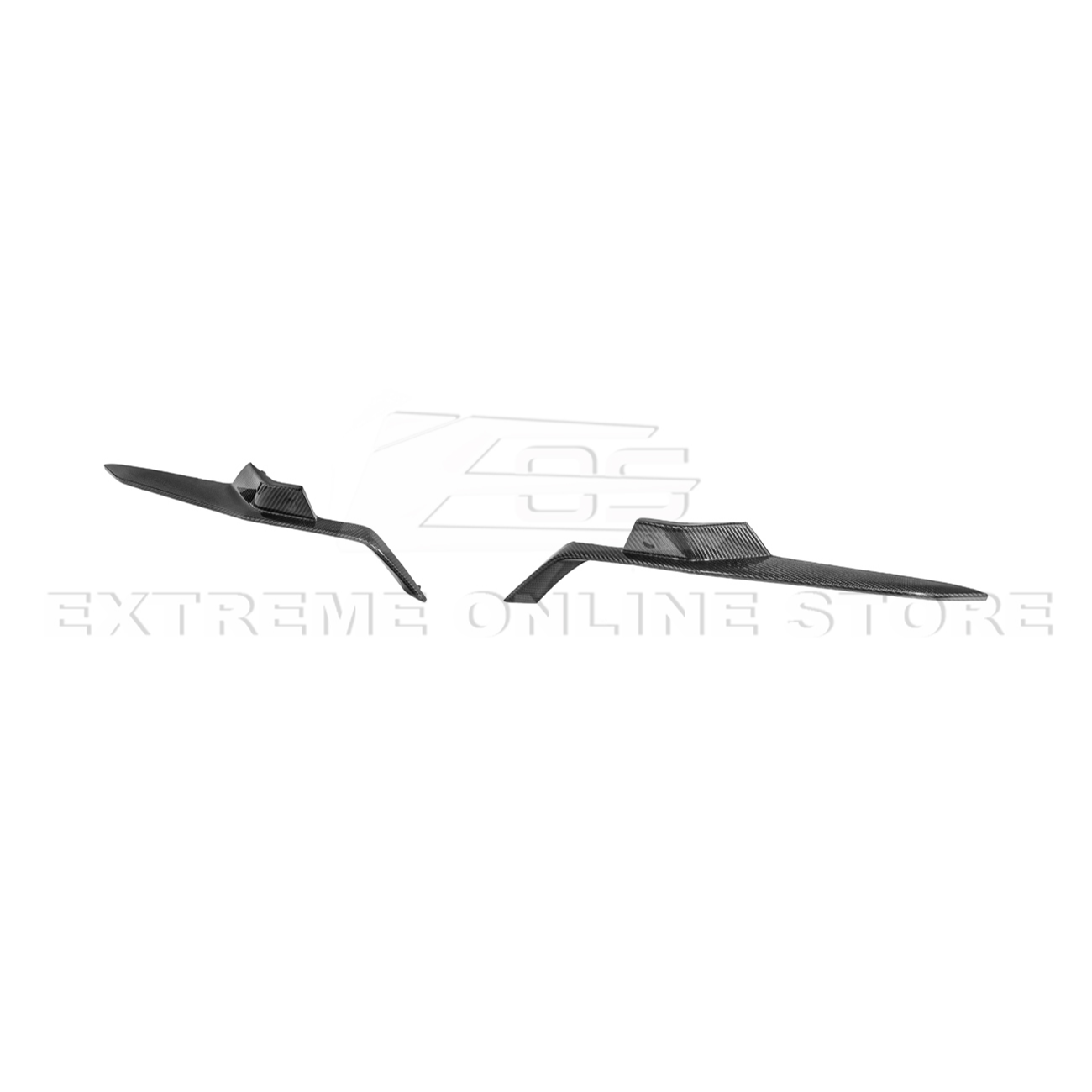 Chevrolet Corvette C8 Z06 DRY CARBON FIBER Front Grille Insert