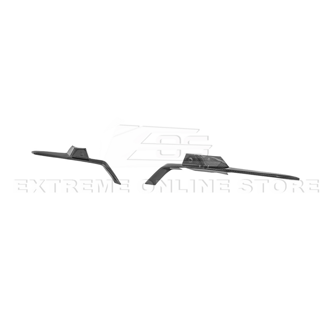 Chevrolet Corvette C8 Z06 DRY CARBON FIBER Front Grille Insert