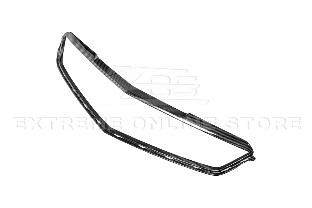 2016-19 Cadillac ATS-V DRY Carbon Fiber Front Grille Trim Insert