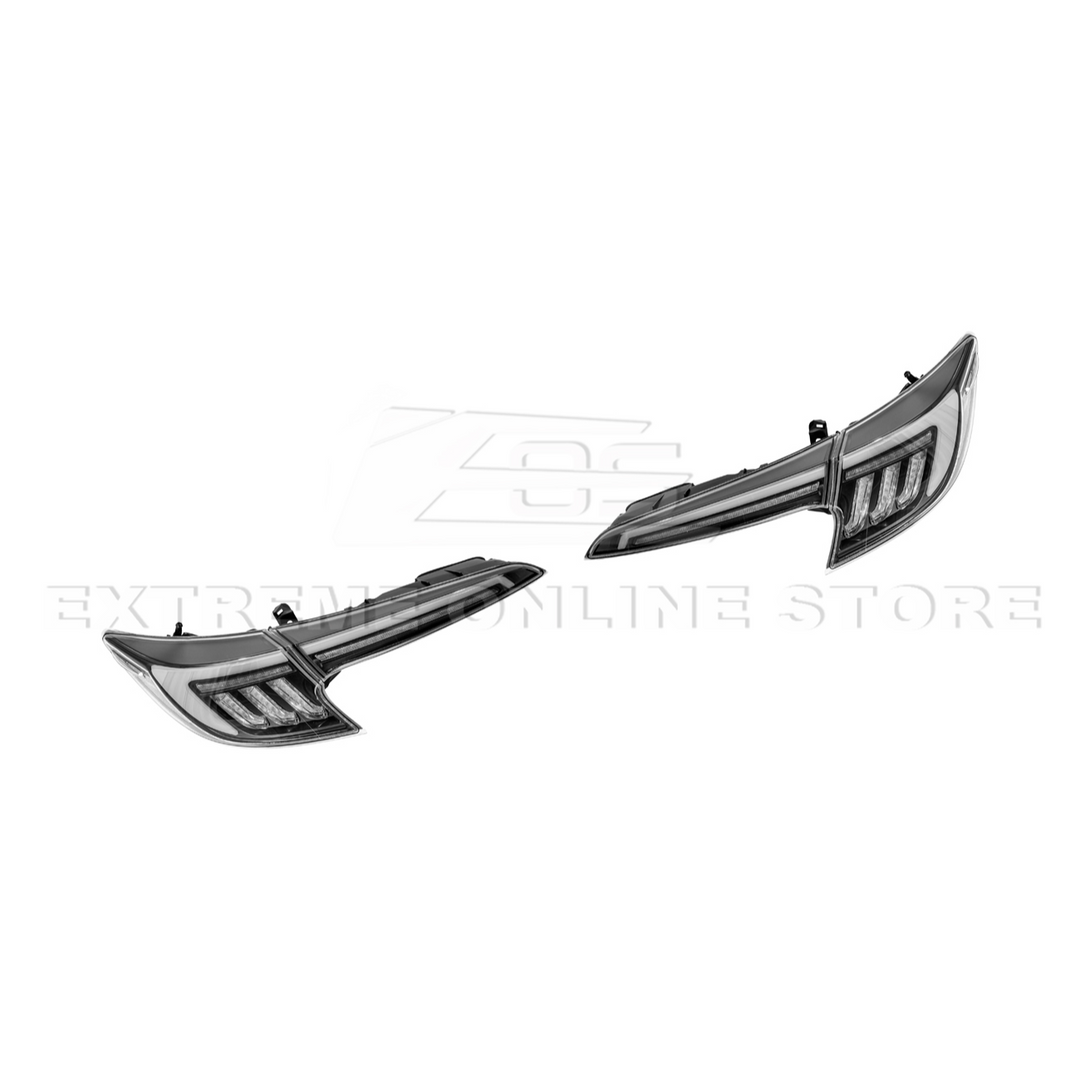 2019-Up Corolla Hatchback GR Sequential Signal LED Clear Rear Taillights
