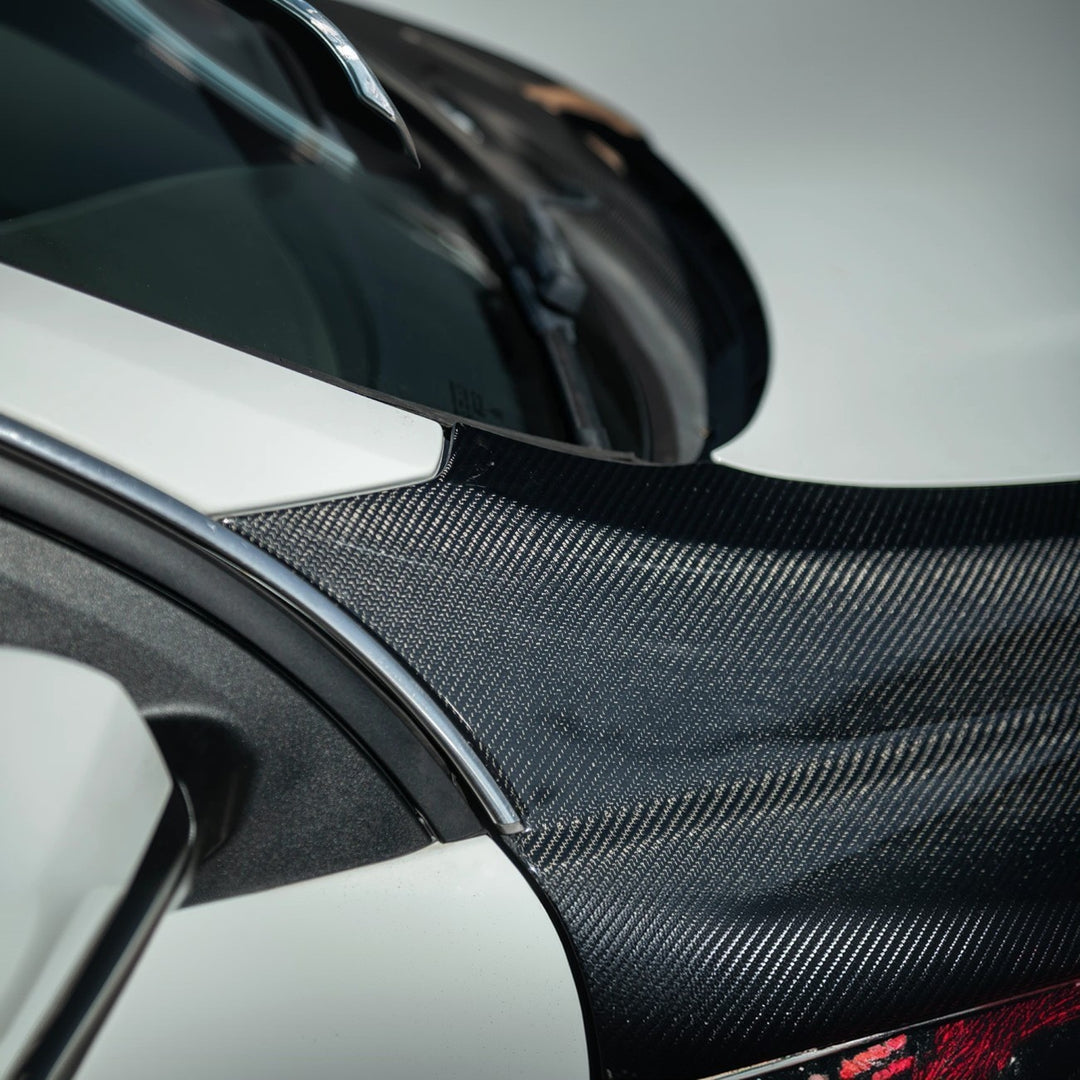 BMW G82 G83 M4 | 3D Style Carbon Fiber Replacement 3Pcs Rear Diffuser Apron