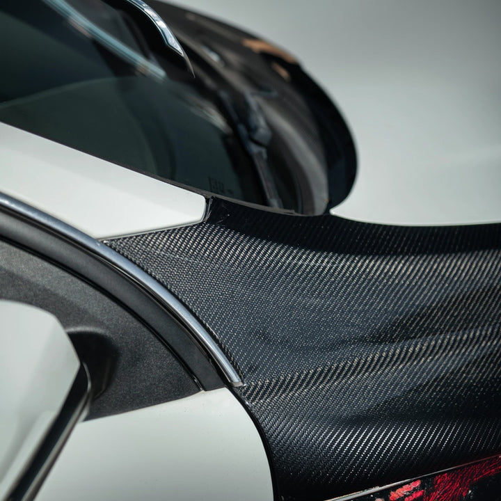 BMW G82 G83 M4 | 3D Style Carbon Fiber Replacement 3Pcs Rear Diffuser Apron