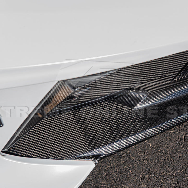 Chevrolet Corvette C8 DRY CARBON FIBER Fascia Panel Grille Cover