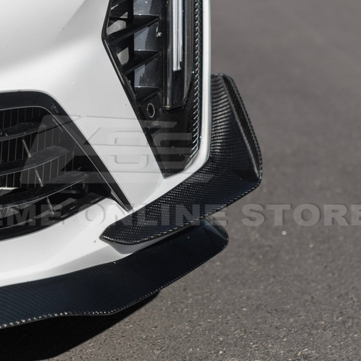 2020-Up Cadillac CT4-V Blackwing Front Lip Splitter &amp; Carnards