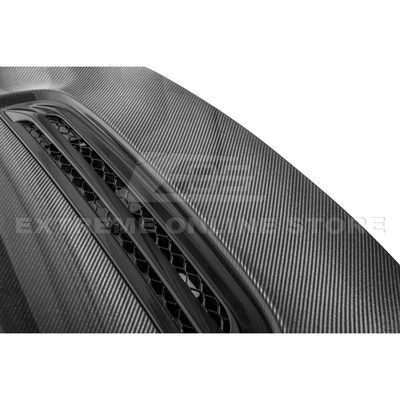 2023-Up Honda Civic Type-R Carbon Fiber Front Vented Bumper Hood Cover