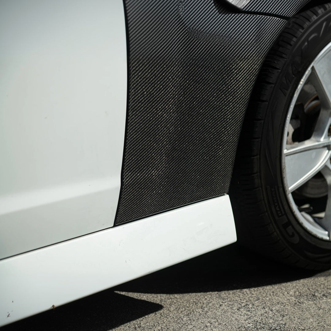 BMW G82 G83 M4 | 3D Style Carbon Fiber Replacement 3Pcs Rear Diffuser Apron