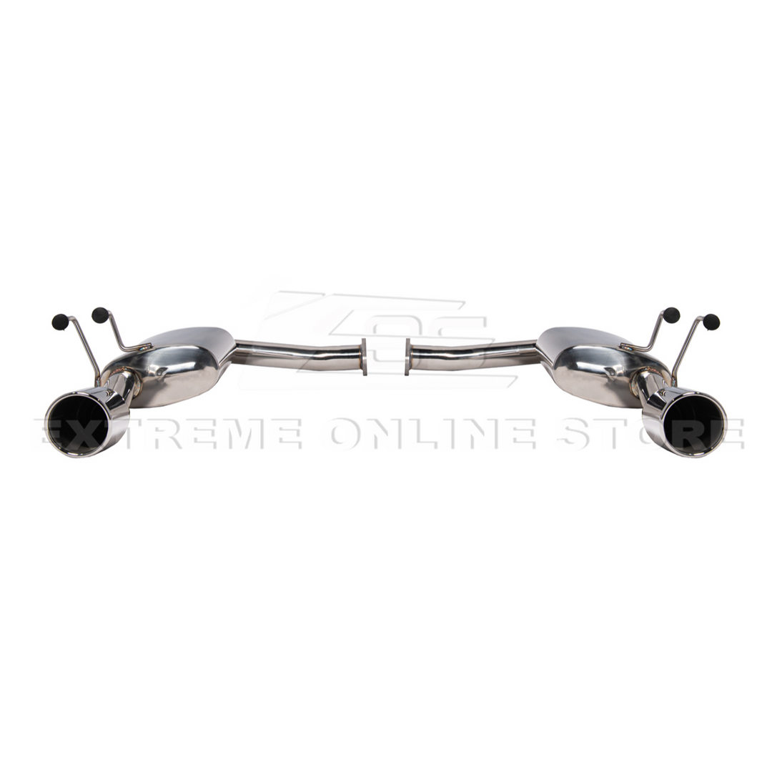2016-21 Honda Civic 1.5t Sedan | T-304 Muffler Axle Back 4Inch Dual Tips Exhaust
