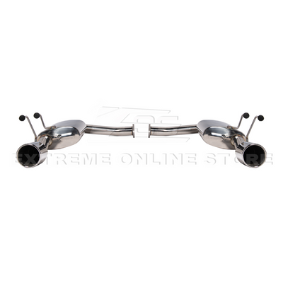 2016-21 Honda Civic 1.5t Sedan | T-304 Muffler Axle Back 4Inch Dual Tips Exhaust