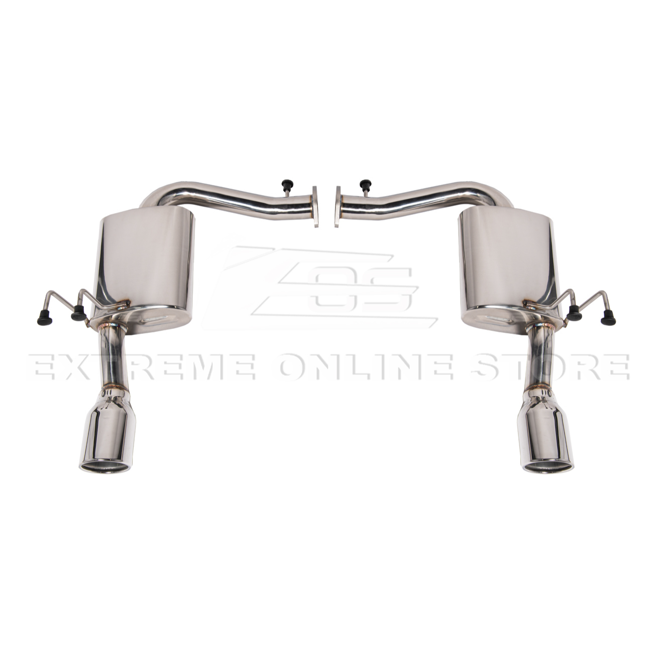 2016-21 Honda Civic 1.5t Sedan | T-304 Muffler Axle Back 4Inch Dual Tips Exhaust