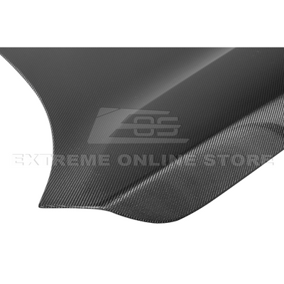 2023-Up Honda Civic Type-R Carbon Fiber Front Vented Bumper Hood Cover