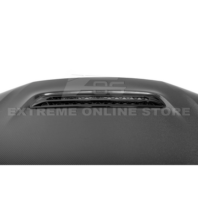 2023-Up Honda Civic Type-R Carbon Fiber Front Vented Bumper Hood Cover