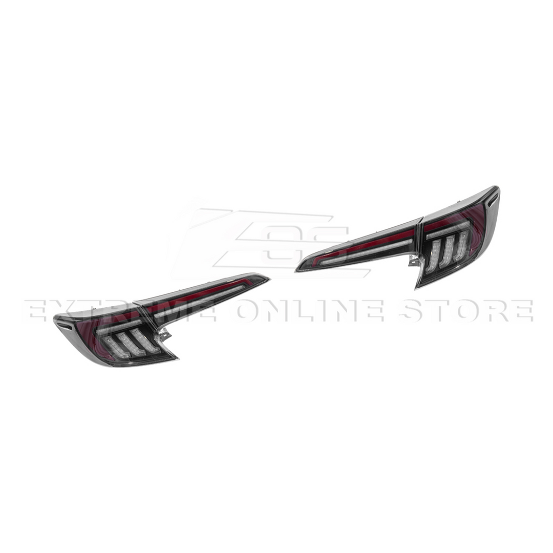 2019-Up Corolla Hatchback GR Sequential Signal LED Clear Rear Taillights
