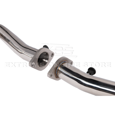 2016-21 Honda Civic 1.5t Sedan | T-304 Muffler Axle Back 4Inch Dual Tips Exhaust