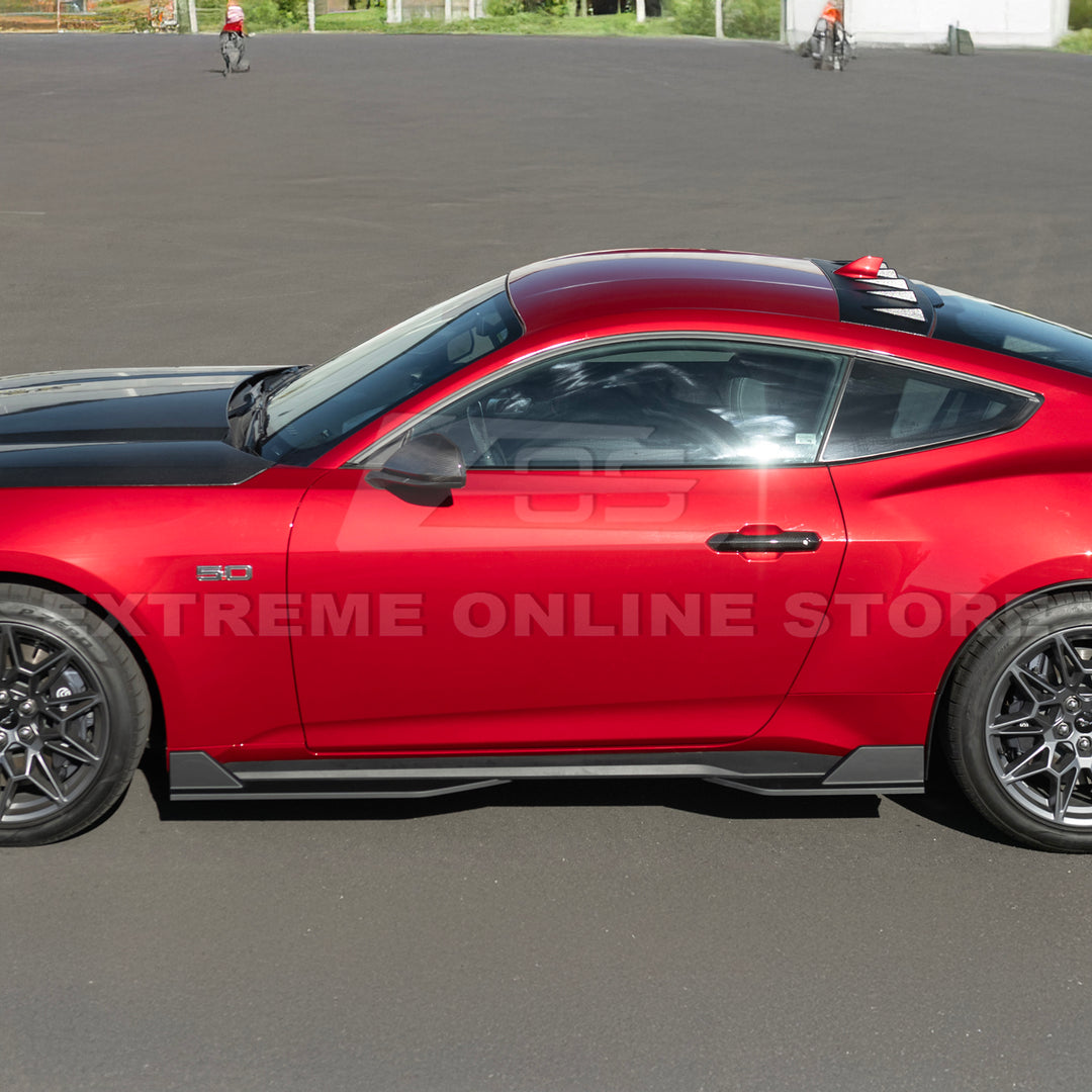 2024+ Ford Mustang Side Skirts Extension
