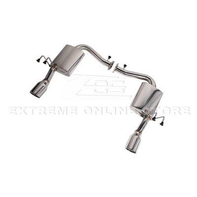 2016-21 Honda Civic 1.5t Sedan | T-304 Muffler Axle Back 4Inch Dual Tips Exhaust